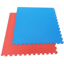 Tapis puzzle 2 cm-100x100cm Cross Finish réversible