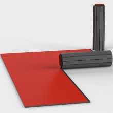Flexi-Roll® 4cm 7,2m x 7,2m lisse rouge Multidisciplines