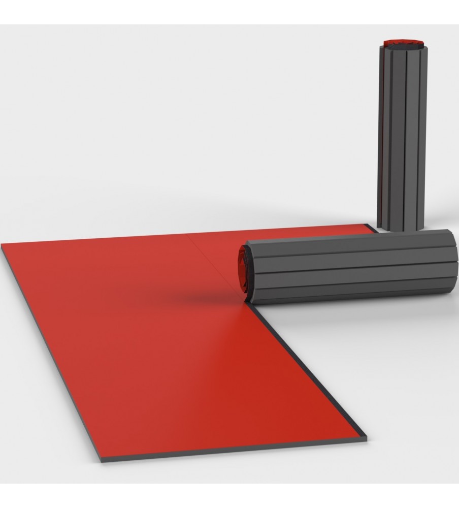 Flexi-Roll® 4cm 7,2m x 7,2m lisse rouge Multidisciplines