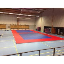 Flexi-Roll® 4cm 7,2m x 7,2m lisse rouge Multidisciplines