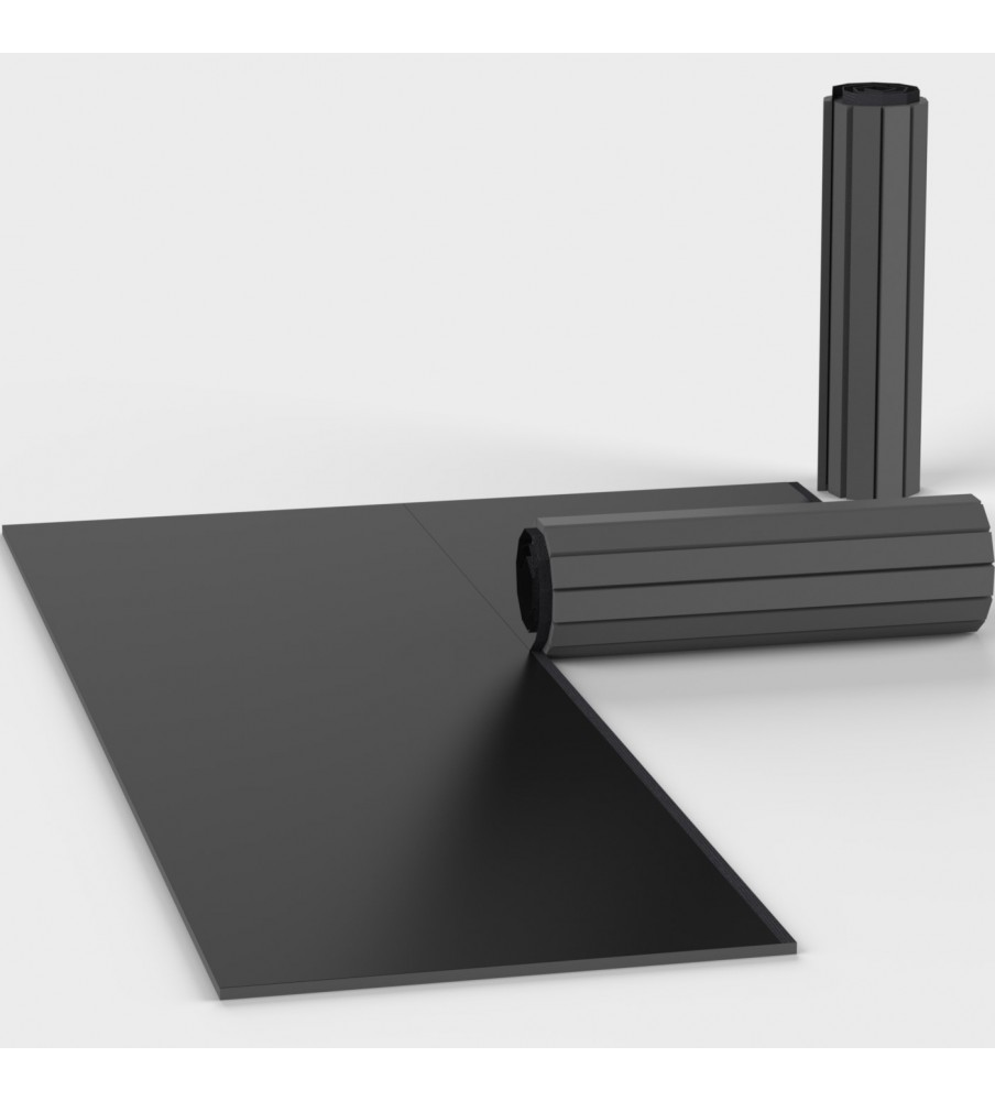 Flexi-Roll® 4cm 7,2m x 7,2m lisse noir Multidisciplines