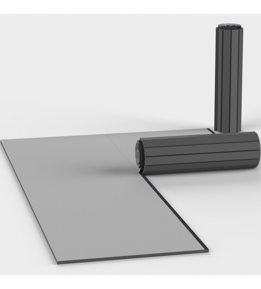 Flexi-Roll® 4cm 5,4m x 5,4m lisse gris Multidisciplines