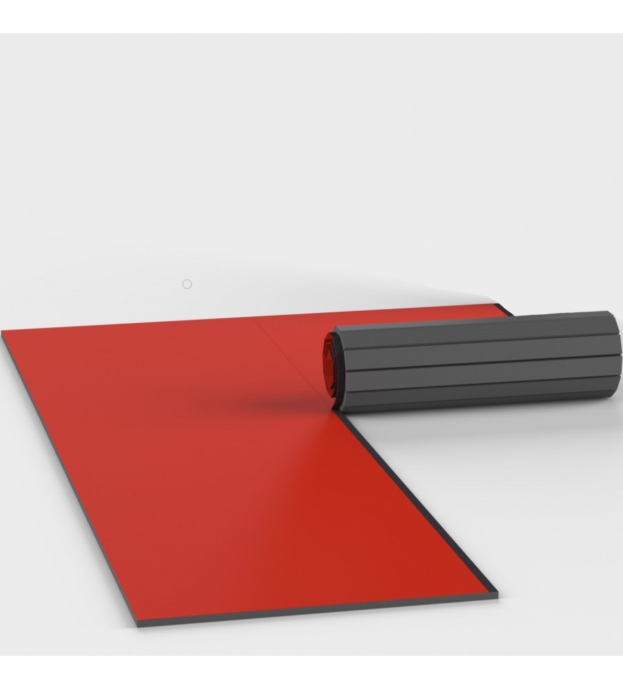 Flexi-Roll® 4cm 3,6m x 3,6m lisse rouge Multidisciplines