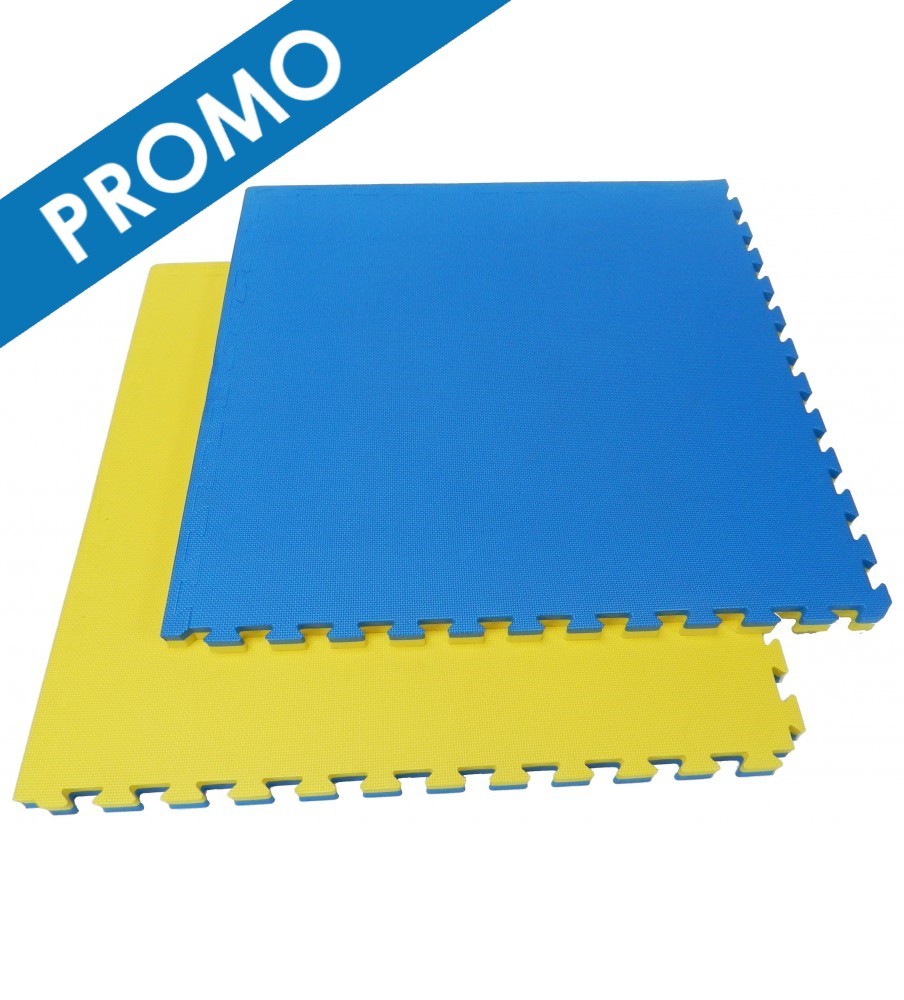 Tapis puzzle 4 cm -100x100cm Tatami Finish réversible
