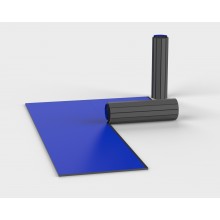 Flexi-Roll® 4cm 1,8m x 3,6m paille de riz bleu Multidisciplines