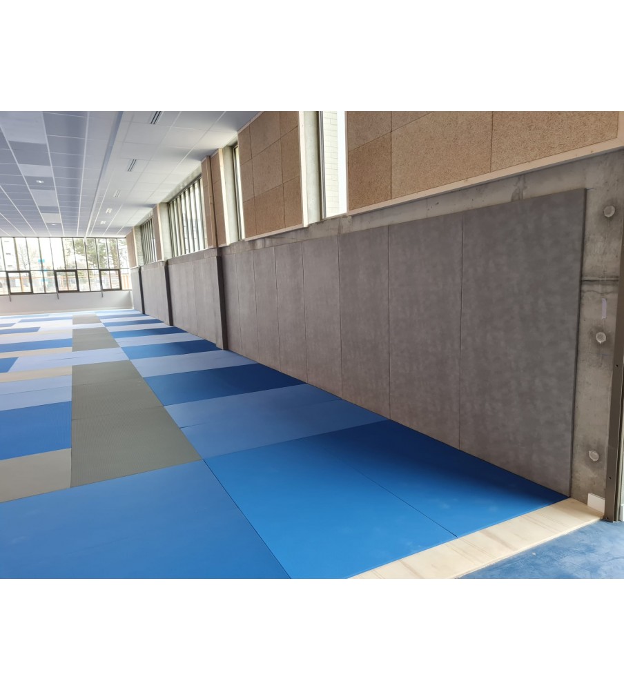 Protection Mural Box Rodeo Protection murale grise 200x100 cm | Tatami Store