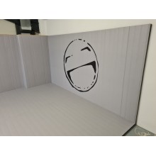 Protection murale enroulable Dollamur Flexi-Wall - 5m - gris
