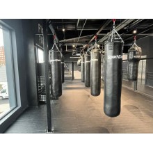 Sac de frappe en cuir véritable 1,80m