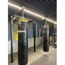 Sac de frappe en cuir véritable 1,80m