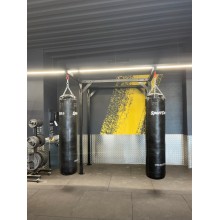 Sac de frappe en cuir véritable 1,80m