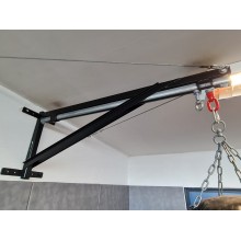Potence murale avec rail