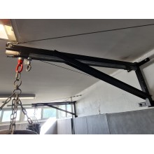 Potence murale avec rail