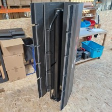 Protection poteaux Dollamur Flexi-Post® - jusqu'à 40x40cm - Noir