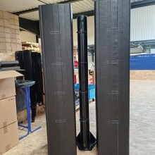 Protection poteaux Dollamur Flexi-Post® - jusqu'à 40x40cm - Noir