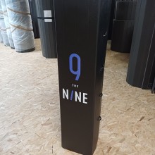 Protection poteaux Dollamur Flexi-Post® - jusqu'à 40x40cm - Noir