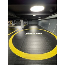 Flexi-Roll® 5cm 3,6m x 3,6m paille de riz noir Multidisciplines