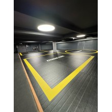 Flexi-Roll® 4cm 7,2m x 7,2m lisse noir Multidisciplines