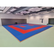 Tatamis MMA lisse bleu 5cm 1m x 1m Dessous antidérapant