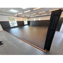 Flexi-Roll® 5cm 7,2m x 7,2m paille de riz noir Multidisciplines